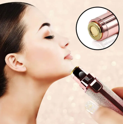 2-in-1 Rechargeable Hair Remover & Eyebrow Trimmer for Women