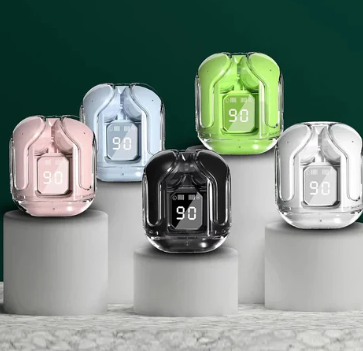Smart LED Display TWS Wireless Earbuds