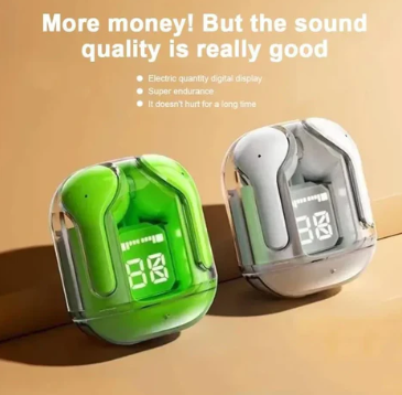 Smart LED Display TWS Wireless Earbuds