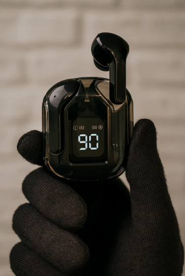 Smart LED Display TWS Wireless Earbuds