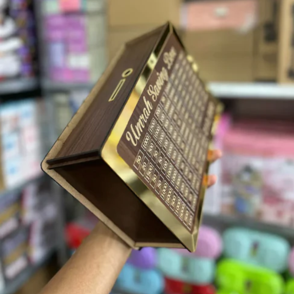 Umrah Saving Box Save- 210,000 For Umrah